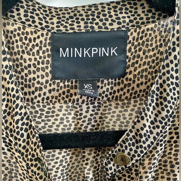 MINKPINK chiffon blouse - Picture 2 of 3